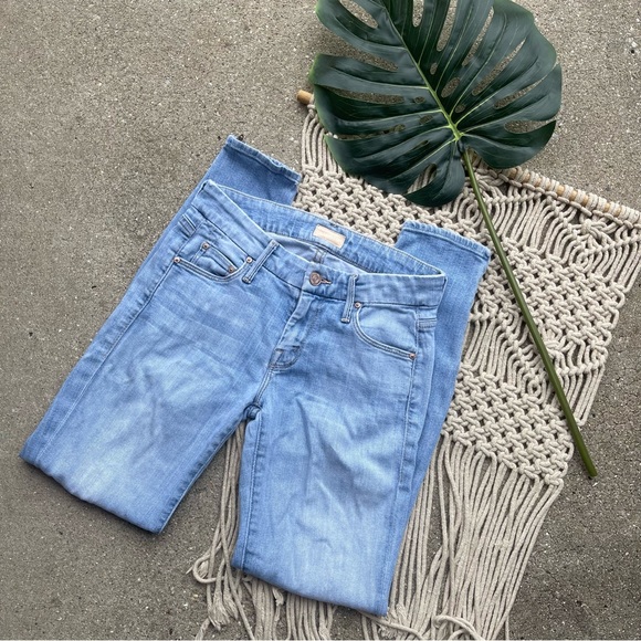 MOTHER Denim - Mother Denim Size 24 - The Looker Ankle Zip Jeans